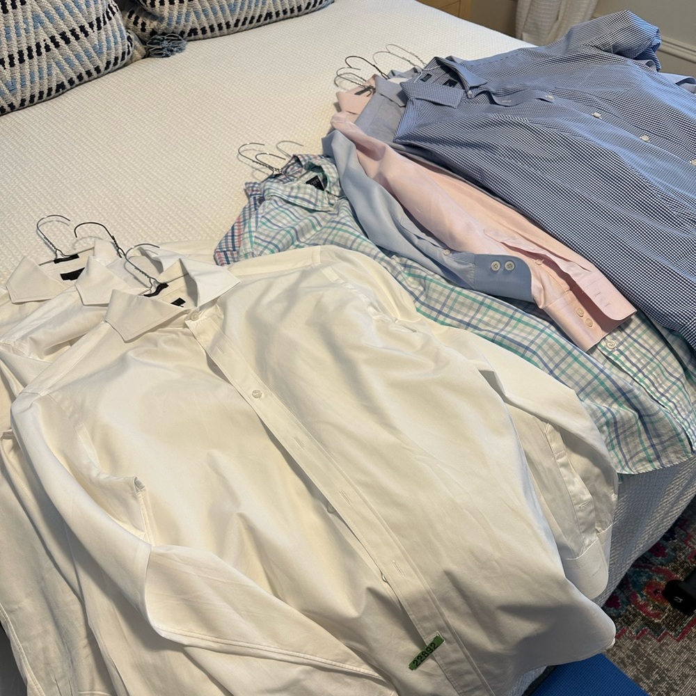 Men’s Small Dress Shirt Clearance $10/each

8 JCREW
2 Nordstrom Brand